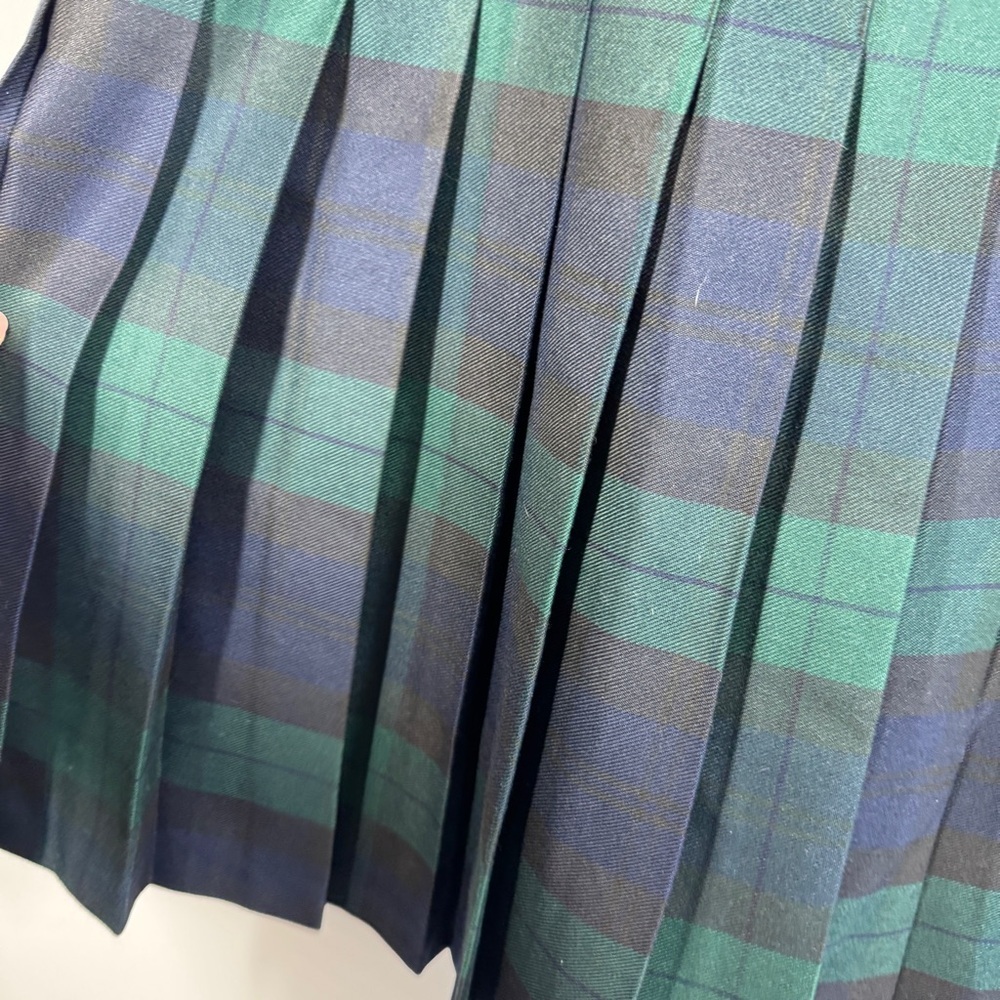 The Kilt Black Watch Plaid Tartan Wrap Skirt Size 38-40 Traditional Heritage - Picture 6 of 14